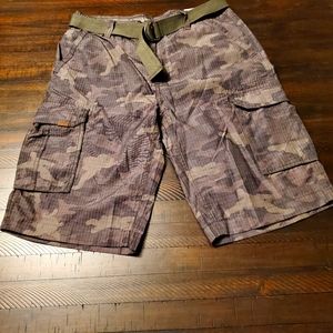 Camo Ripstop Cargo Short